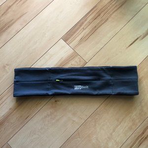 FlipBelt Zipper Running Belt — Gray Size XL